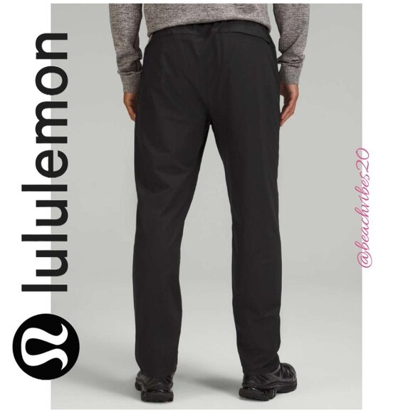 LULULEMON ATHLETICA Men's ABC Pull-On Pant Medium Black EUC LL-218 - Picture 3 of 11
